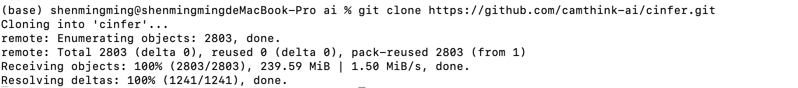Cinfer CamThink AI Inference Service