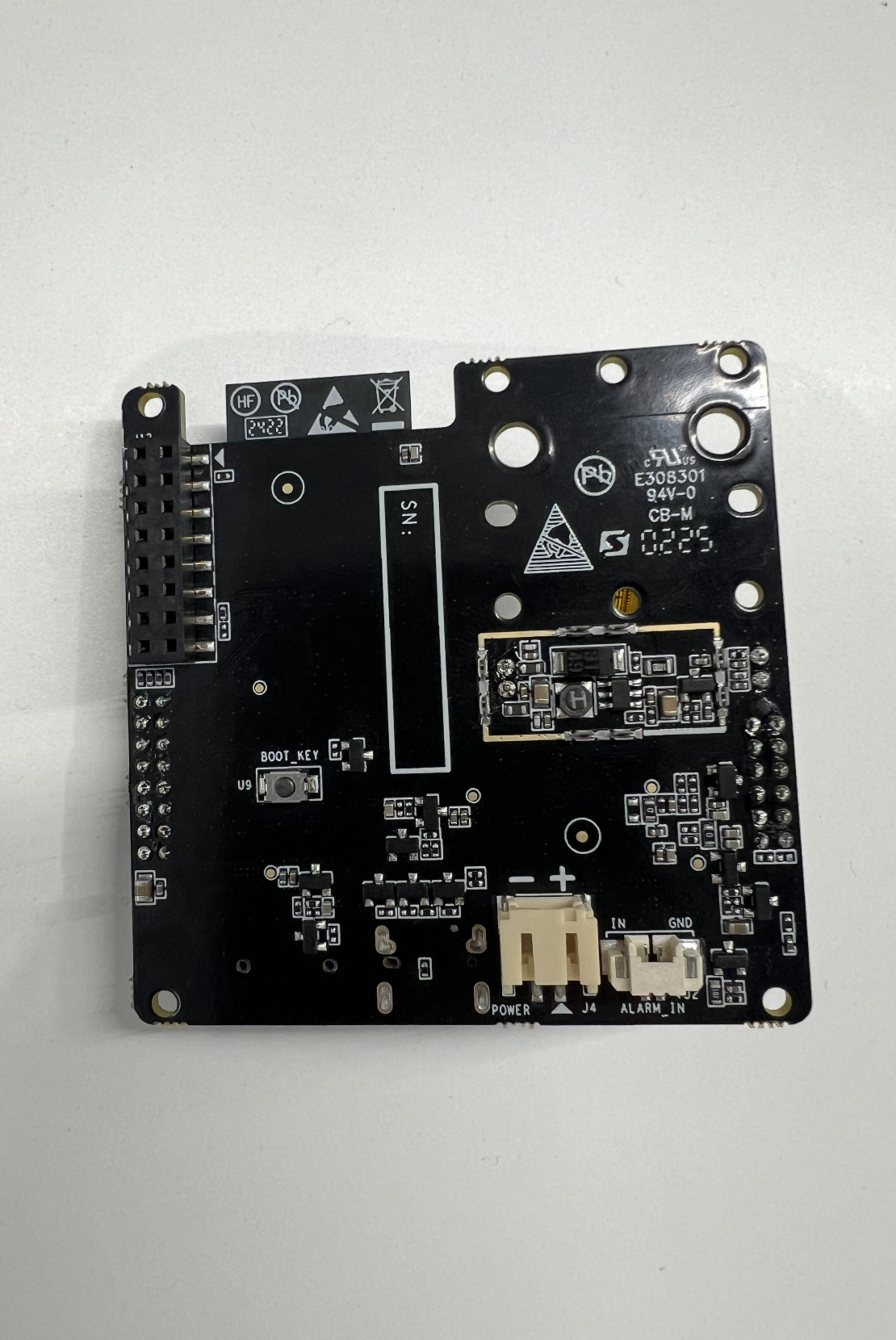 Back of the motherboard