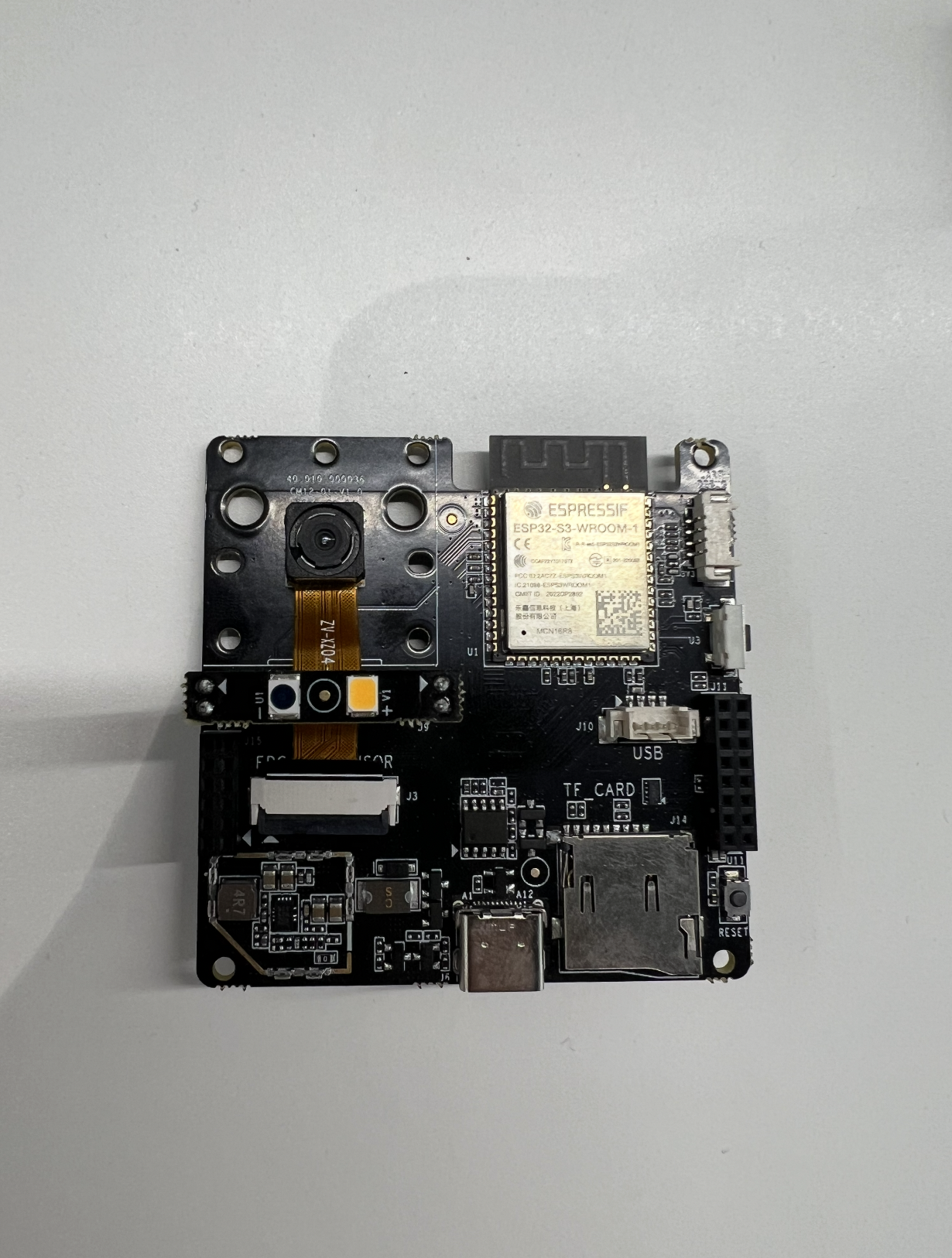 Front of the motherboard