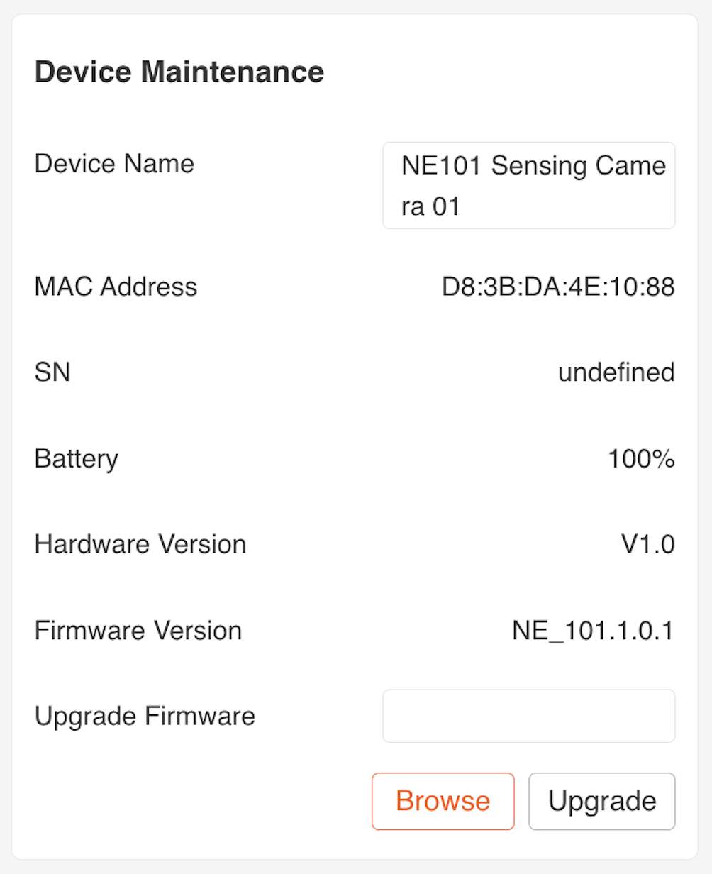 Device Maintenance