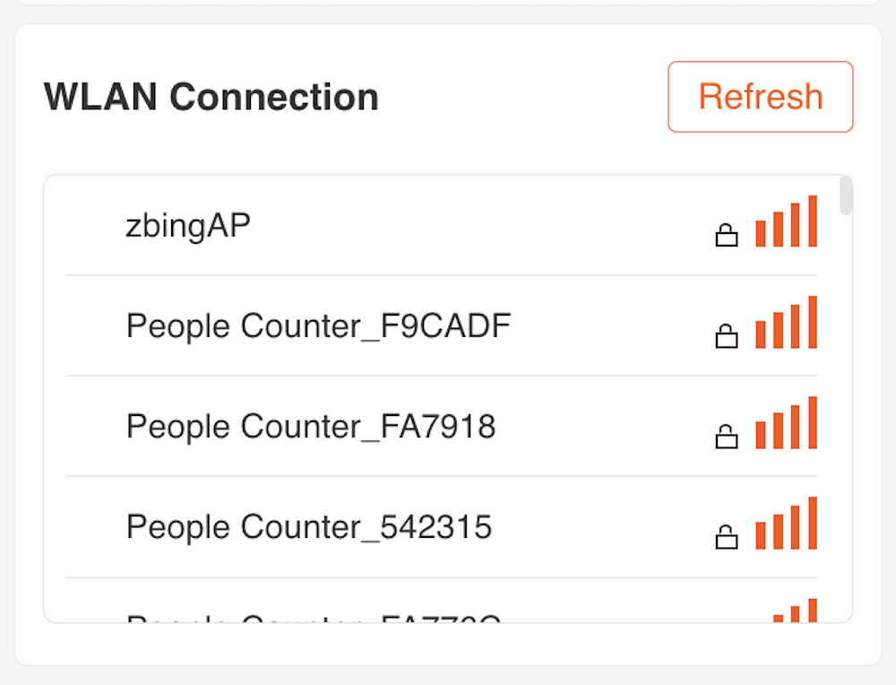 WLAN Connection
